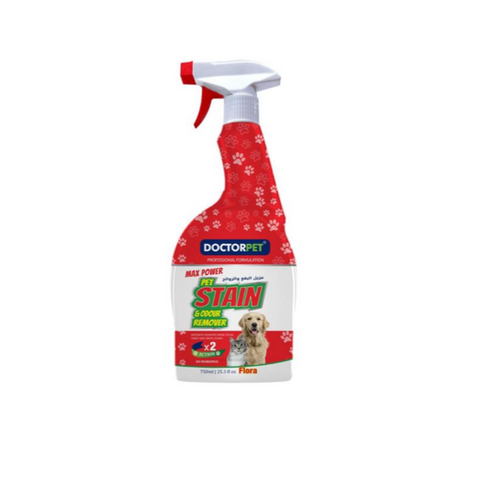 Doctor Pet Stain and Odour Remover Floral 750ml