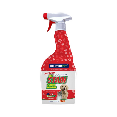 DoctorPet Stain and Odour Remover Intense 750ml Floral Scent