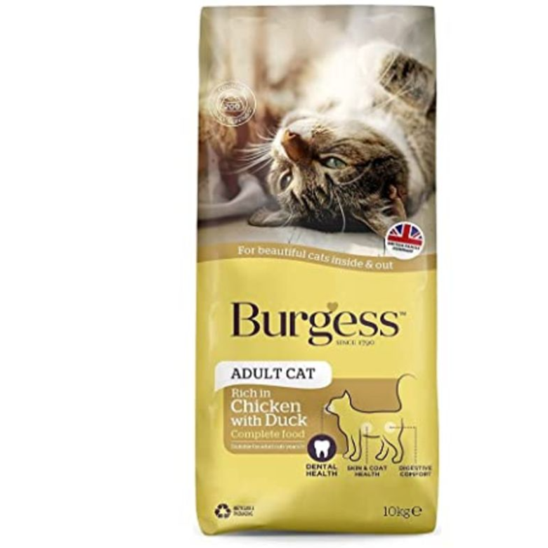 Burgess Supacat Adult Chicken & Duck 10 kg