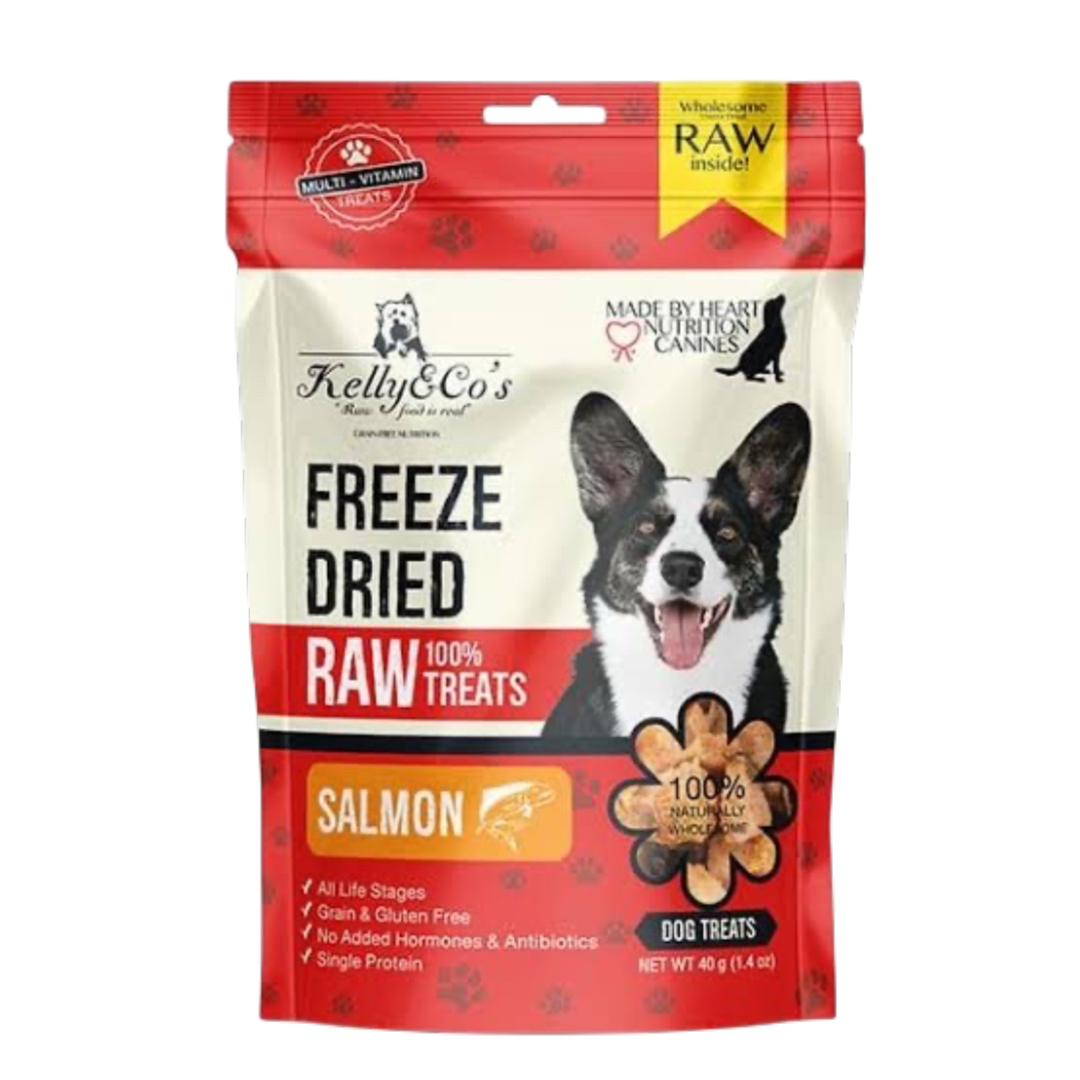 Kelly & CO’s Freeze Dried Raw Treat SALMON 40g