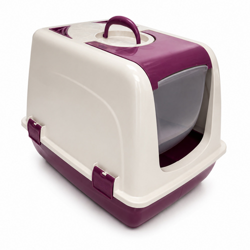 Maddy enclosed litter box