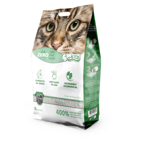 Mr Cat Bentonite Cat Litter Unscented 10L
