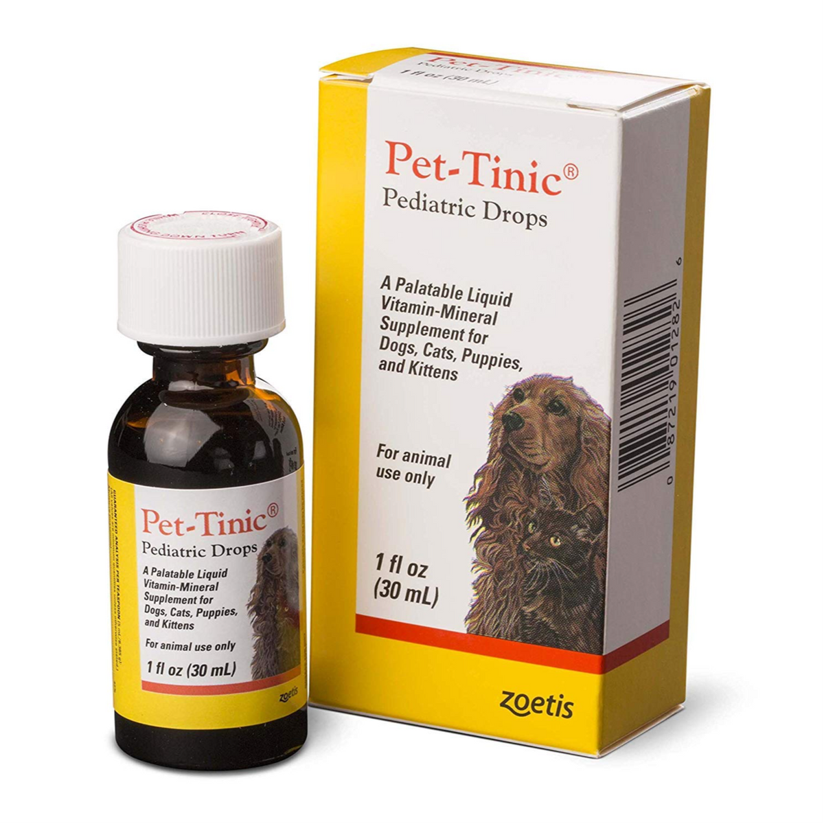 Pet - Tinic Pediatric drops for Dogs , Cats , Puppies and Kitten