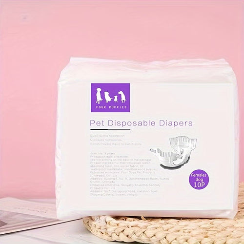Pet Diapers Female Dog XXS