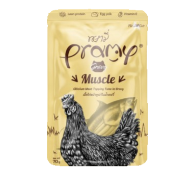 Pramy Muscle Chicken topping Tuna Recipe 70g