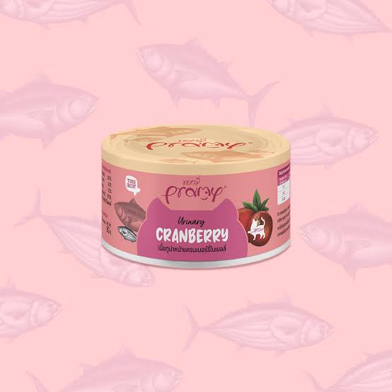 Pramy URINARY TUNA TOPPING CRANBERRY RECIPE IN CAN 80G