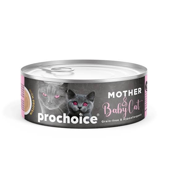 ProChoice Mother & Baby Mousse  Chicken Cat Wet Food (80g)