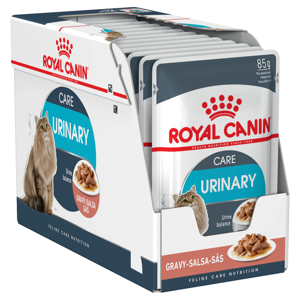 Royal Canin Feline Care Nutrition Urinary Care Gravy (Wet Food - Pouches) 12 x 85 g