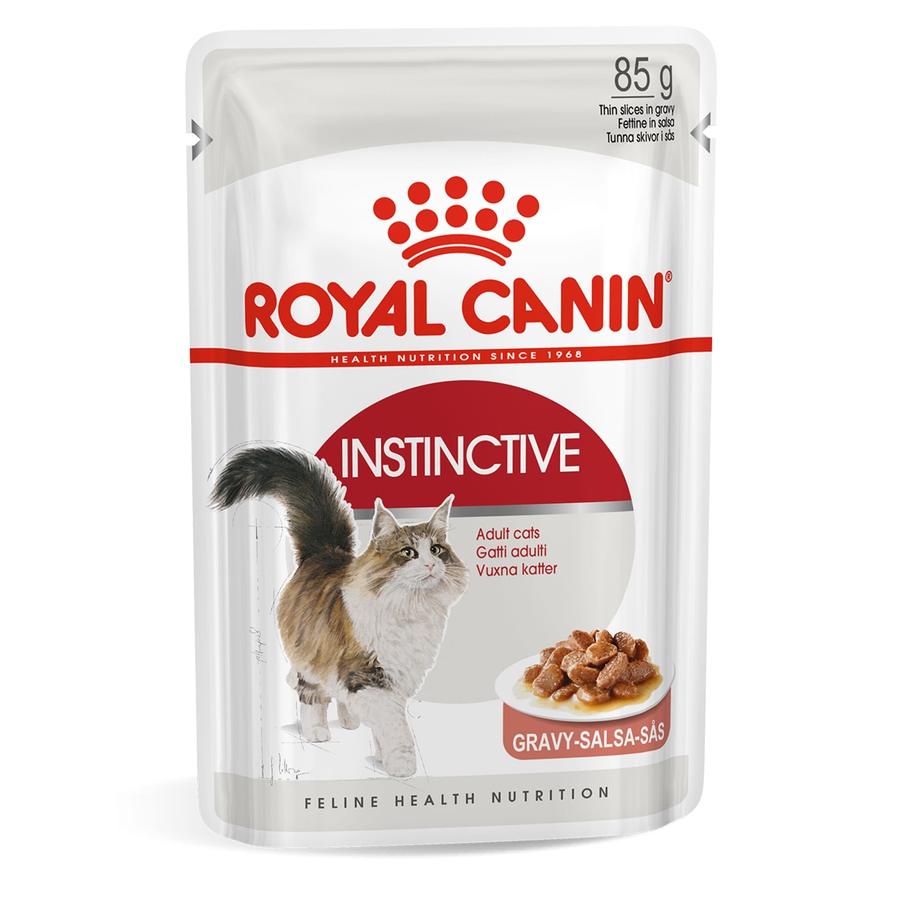 Royal Canin Feline Health Nutrition Instinctive Adult Cats Gravy (Wet Food - Pouches) 85 g